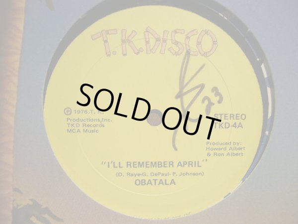 画像2: OBATALA / I’LL REMEMBER APRIL (2)