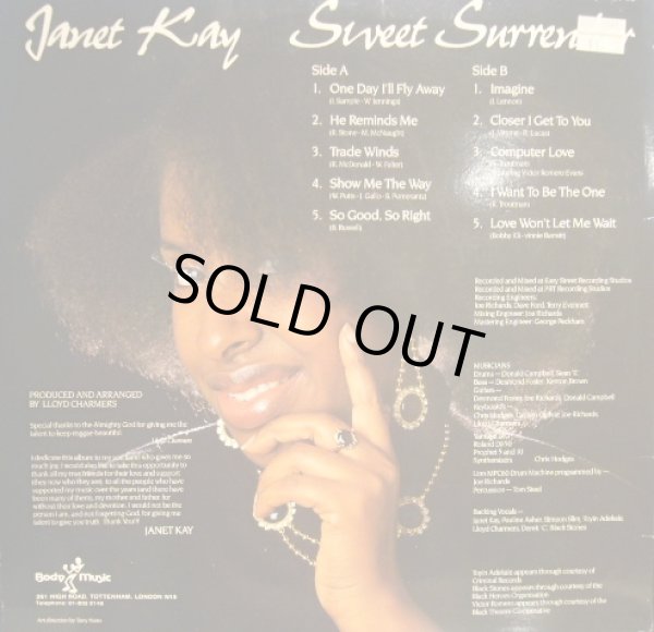 画像2: JANET KAY / SWEET SURRENDER (2)