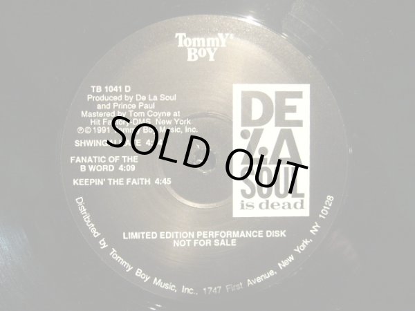 画像8: DE LA SOUL / DE LA SOUL IS DEAD (SPECIAL LIMITED EDITION) 2LP (8)