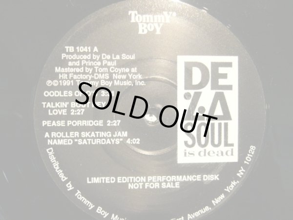 画像5: DE LA SOUL / DE LA SOUL IS DEAD (SPECIAL LIMITED EDITION) 2LP (5)
