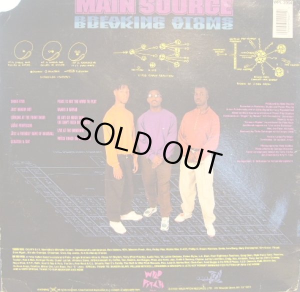 画像2: MAIN SOURCE / BREAKING ATOMS  (US-LP) (2)