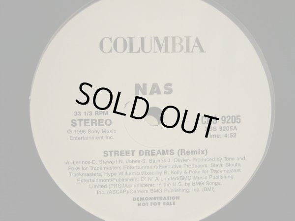 画像2: NAS / STREET DREAMS feat. R. KELLY (REMIX) (2)