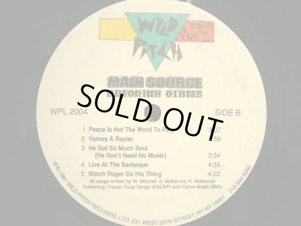 画像4: MAIN SOURCE / BREAKING ATOMS  (US-LP) (4)