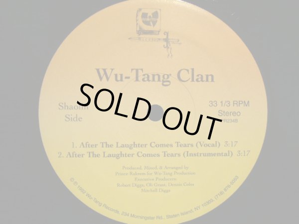 画像1: WU-TANG CLAN / PROTECT YA NECK / AFTER THE LAUGHTER COMES TEARS (1ST PRESS) (1)