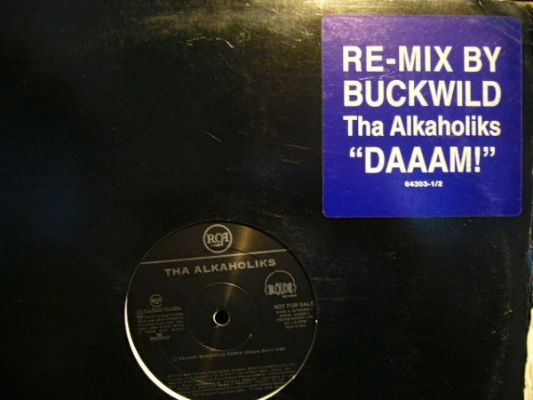 画像1: THA ALKAHOLIKS / DAAAM! (BUCKWILD REMIX) (US-PROMO) (1)