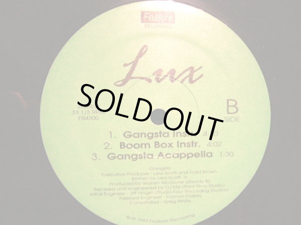 画像2: LUX / BOOM BOX (2)