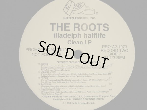 画像3: THE ROOTS / ILLADELPH HALFLIFE (CLEAN LP)  (PROMO 2LP) (3)