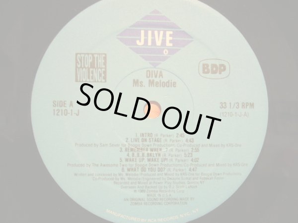画像3: MS. MELODIE / DIVA (LP) (3)