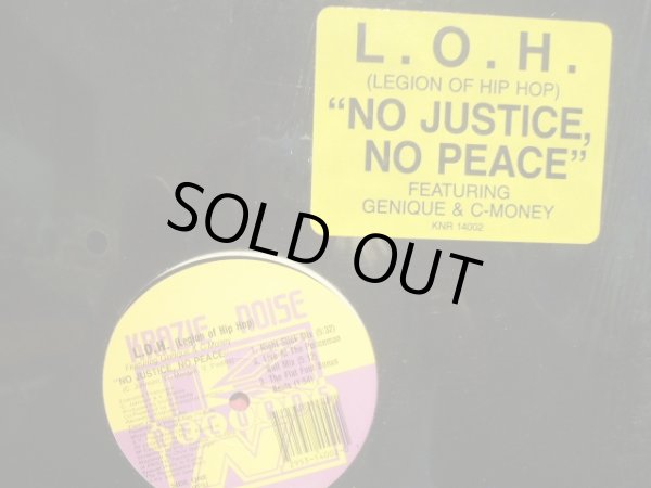 画像1: L.O.H. (LEGION OF HIP HOP) / NO JUSTICE NO PEACE (1)