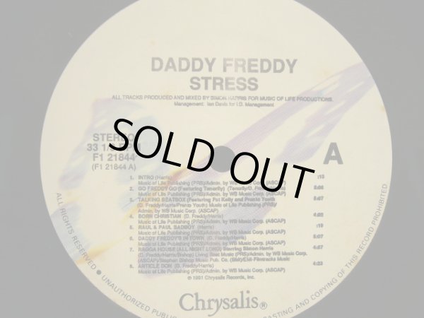 画像3: DADDY FREDDY / STRESS  (LP) (3)