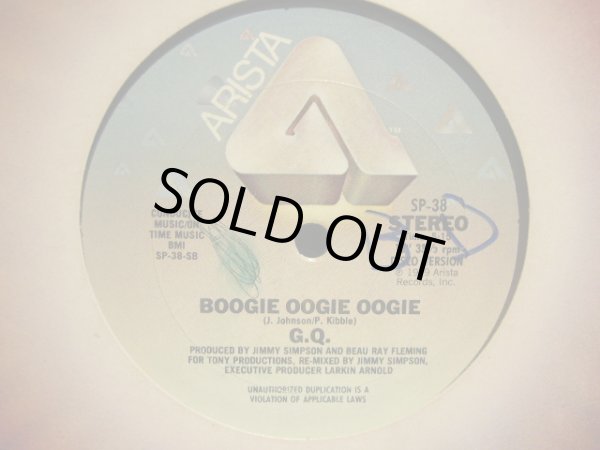 画像2: G.Q. / DISCO NIGHTS / BOOGIE OOGIE OOGIE (2)