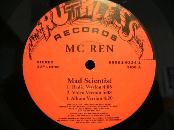 画像1: MC REN / MAD SCIENTIST (1)