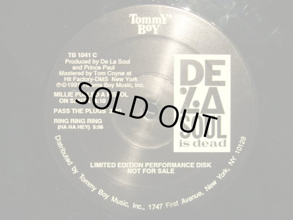 画像8: DE LA SOUL / DE LA SOUL IS DEAD (SPECIAL LIMITED EDITION) US-2LP (8)