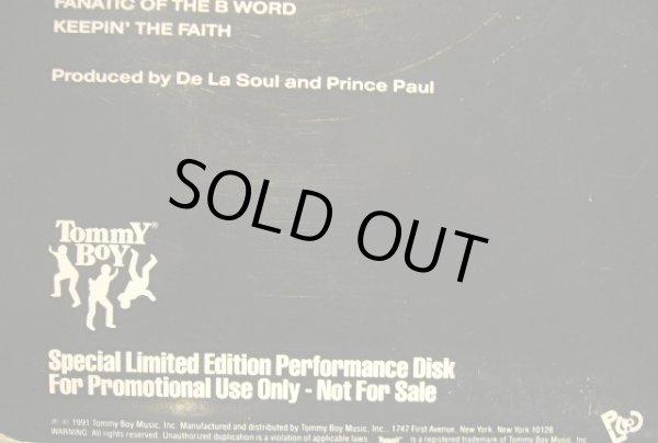 画像4: DE LA SOUL / DE LA SOUL IS DEAD (SPECIAL LIMITED EDITION) US-2LP (4)