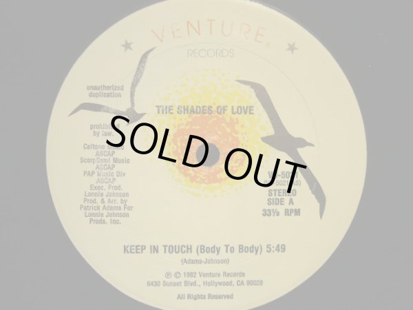 画像1: THE SHADES OF LOVE / KEEP IN TOUCH (1)