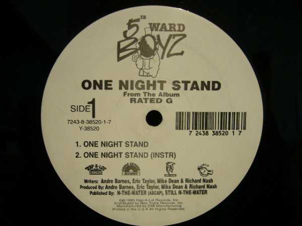 画像1: 5TH WARD BOYZ / ONE NIGHT STAND (1)