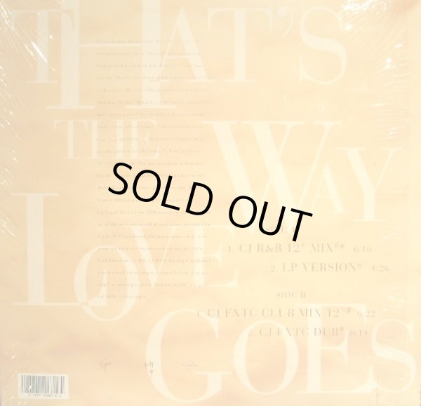 画像2: JANET JACKSON / THAT’S THE WAY LOVE GOES (US) (2)