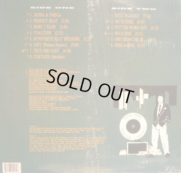 画像2: MC. JR. CAS / BORN 2 FLOW  (LP) (2)