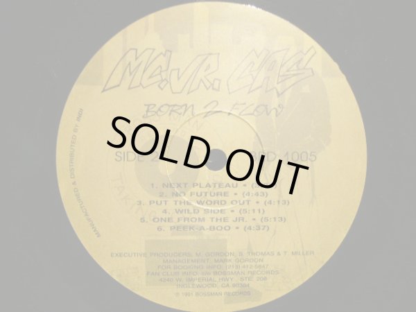 画像4: MC. JR. CAS / BORN 2 FLOW  (LP) (4)