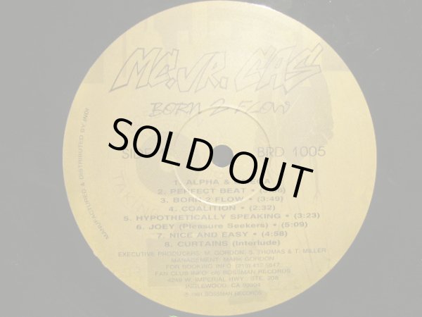 画像3: MC. JR. CAS / BORN 2 FLOW  (LP) (3)