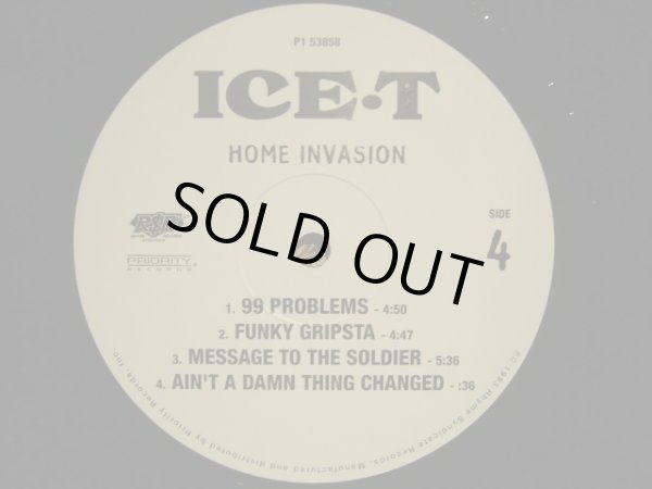 画像4: ICE-T / HOME INVASION  (2LP) (4)