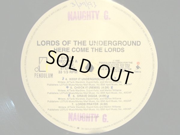 画像5: LORDS OF THE UNDERGROUND / HERE COME THE LORDS (2LP) (5)