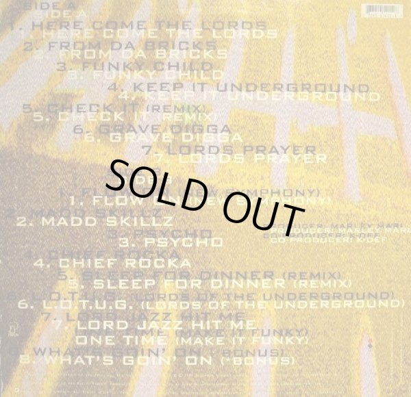 画像2: LORDS OF THE UNDERGROUND / HERE COME THE LORDS (2LP) (2)