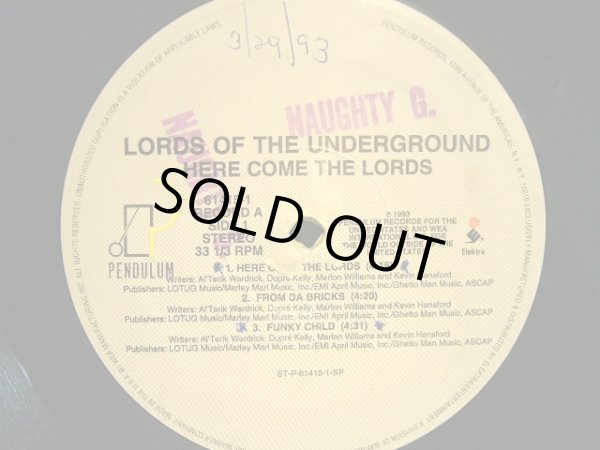 画像4: LORDS OF THE UNDERGROUND / HERE COME THE LORDS (2LP) (4)