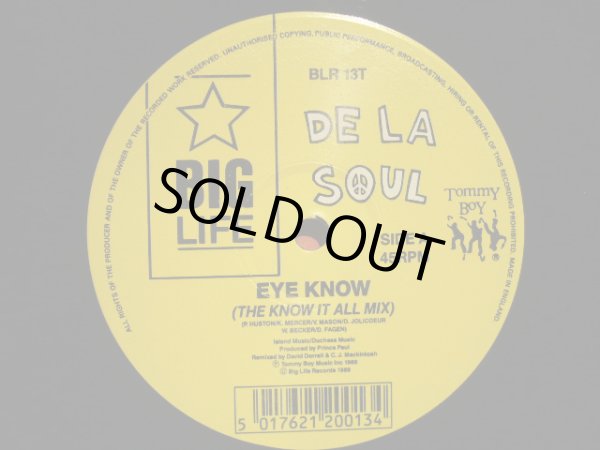 画像3: DE LA SOUL / EYE KNOW (UK) (3)