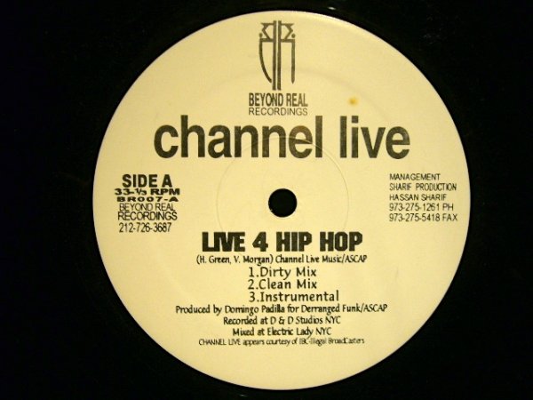 画像2: CHANNEL LIVE / SIX CENTS / LIVE 4 HIP HOP (2)