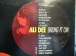 画像2: ALI DEE / BRING IT ON  (US-PROMO LP) (2)