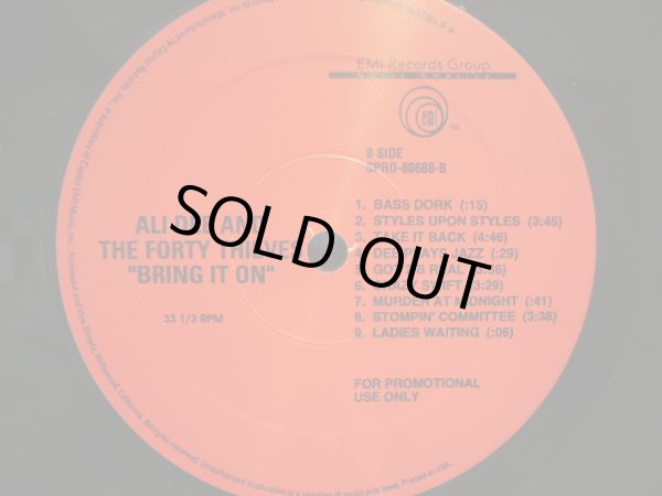 画像4: ALI DEE / BRING IT ON  (US-PROMO LP) (4)