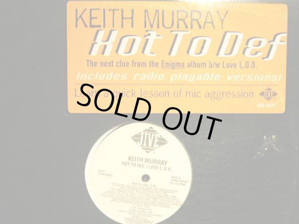 画像1: KEITH MURRAY / HOT TO DEF (1)