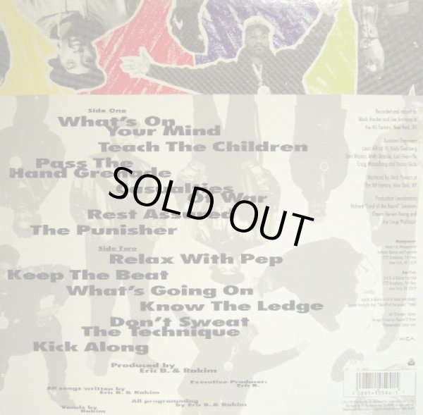 画像2: ERIC B. & RAKIM / DON'T SWEAT THE TECHNIQUE (US-LP) (2)