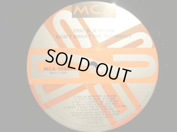 画像4: ERIC B. & RAKIM / DON'T SWEAT THE TECHNIQUE (US-LP) (4)