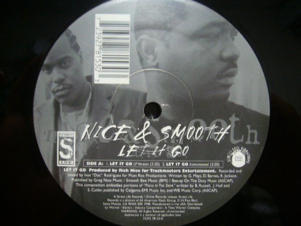 画像1: NICE & SMOOTH / LET IT GO  (¥1000) (1)