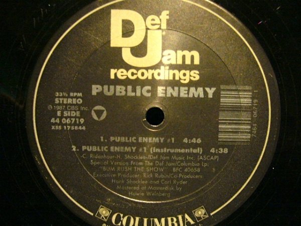 画像1: PUBLIC ENEMY / PUBLIC ENEMY #1 (1)