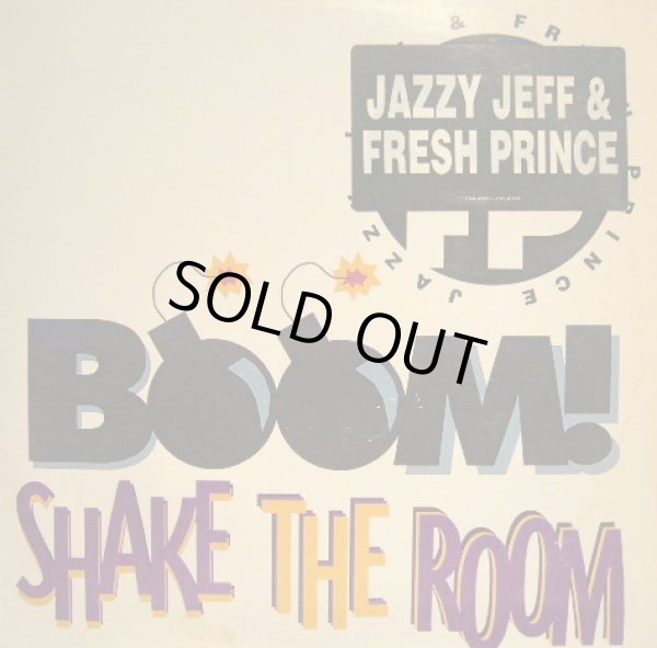 画像1: JAZZY JEFF & FRESH PRINCE / BOOM SHAKE THE ROOM   (¥1000) (1)