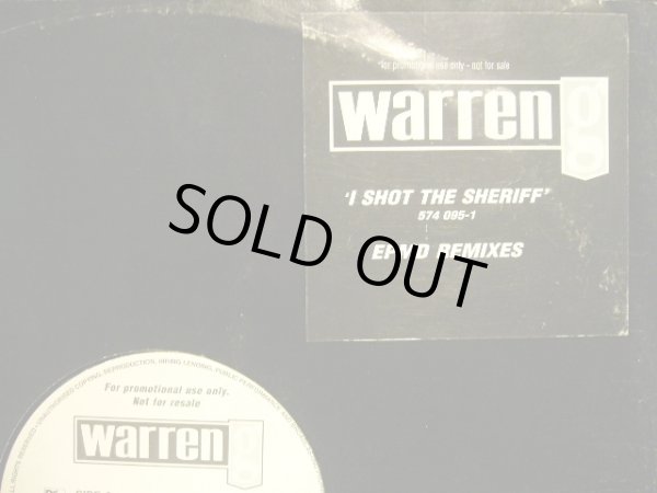 画像2: WARREN G / I SHOT THE SHERIFF  (EPMD REMIXES) (2)