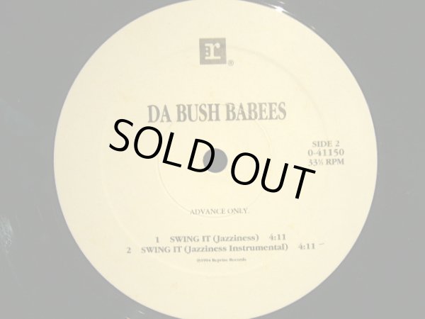 画像2: DA BUSH BABEES / SWING IT  (US-PROMO) (2)