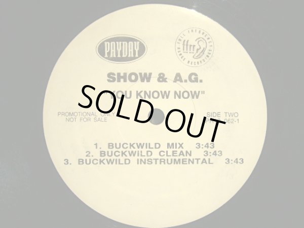 画像2: SHOW & A.G. / GOT THE FLAVA / YOU KNOW NOW (Buckwild Remix)  (US-PROMO) (2)