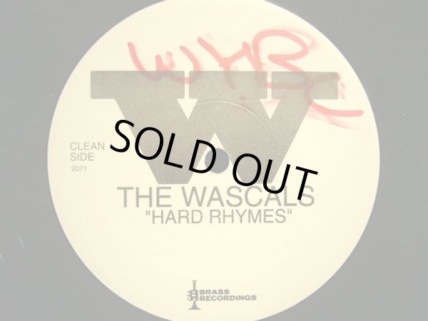 画像1: THE WASCALS / HARD RHYMES  (US-PROMO) (1)