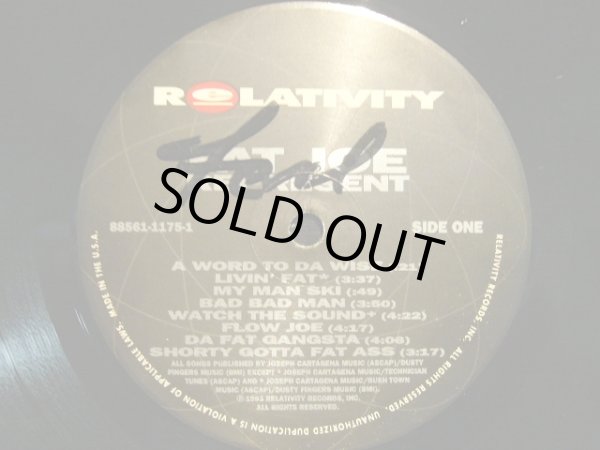 画像3: FAT JOE DA GANGSTA / REPRESENT  (US-LP) (3)