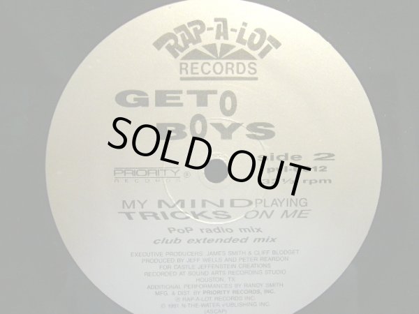 画像2: GETO BOYS / MIND PLAYING TRICKS ON ME  (REMIX) (2)