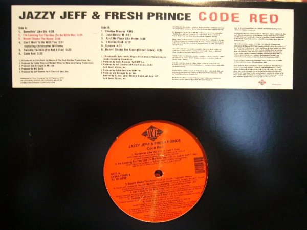 画像1: JAZZY JEFF & FRESH PRINCE / CODE RED  (LP) (1)