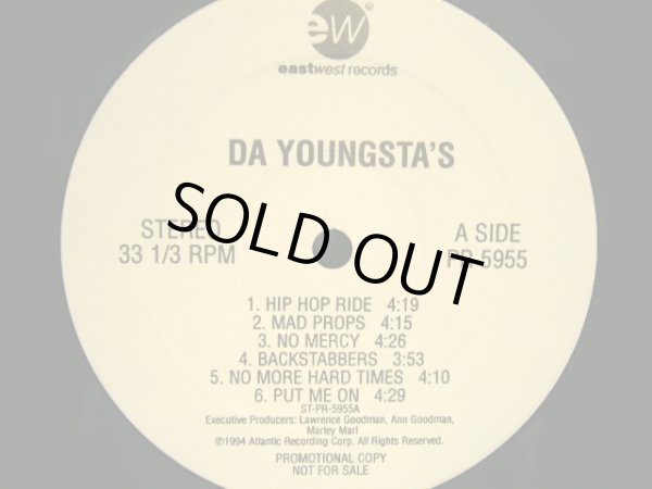 画像2: DA YOUNGSTA'S / NO MERCY  (US-PROMO LP) (2)