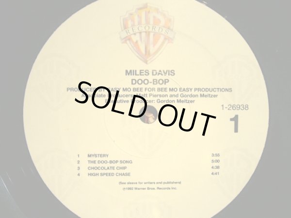 画像3: MILES DAVIS / DOO-BOP  (LP) (3)