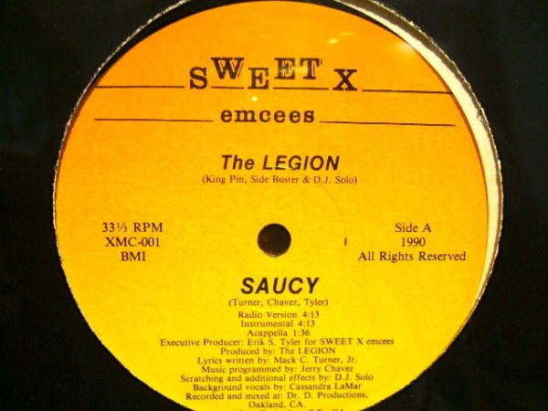 画像1: THE LEGION / SAUCY  (SS盤) (1)