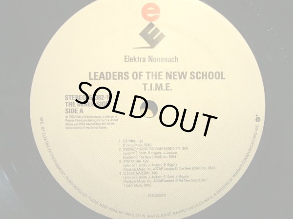 画像3: LEADERS OF THE NEW SCHOOL / T.I.M.E (2LP)  (¥1000) (3)