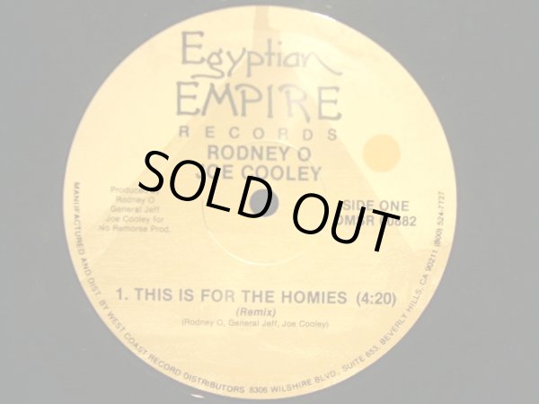 画像2: RODNEY O JOE COOLEY / THIS IS FOR THE HOMIES (REMIX) (2)